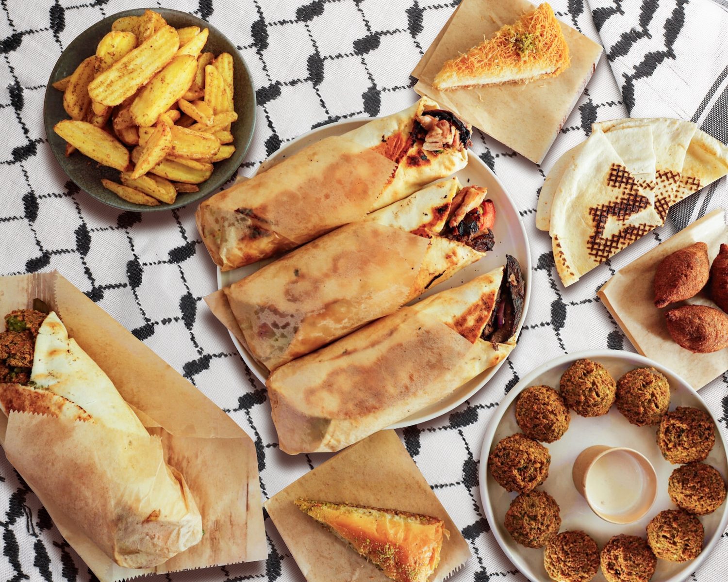 Shawarma palestino auténtico